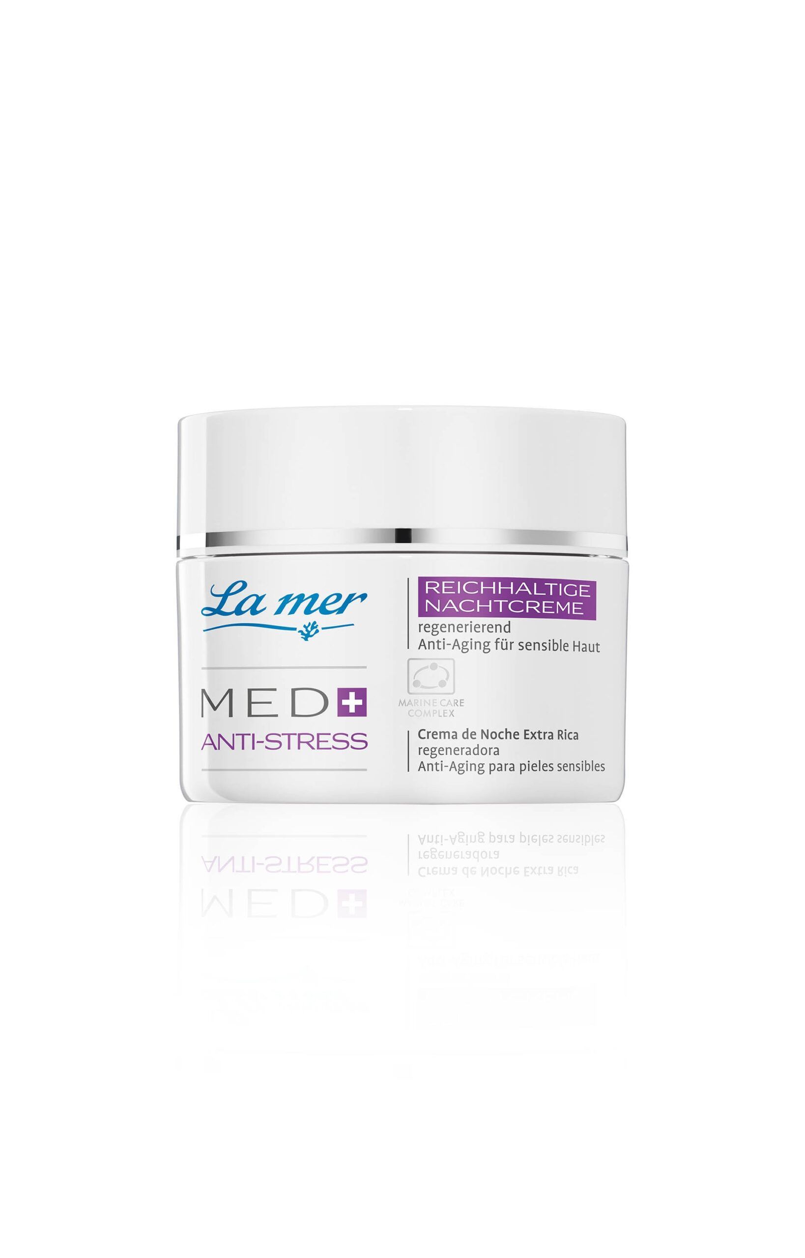Kosmetik Produkt La mer MED Reichhaltige Nachtcreme Tiegel